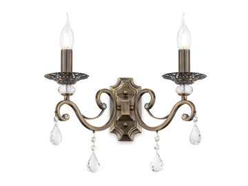 GRACE - Metal wall lamp with crystals by MAYTONI