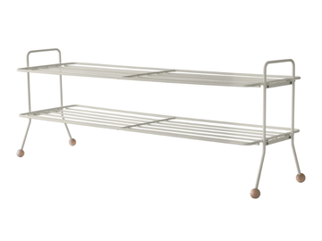 BILL SHOE SHELF L - Painted metal shoe cabinet by Maze
