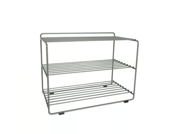 DOWNTOWN - Painted metal shoe cabinet by Maze