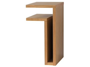 F-SHELF - Rectangular wall-mounted wooden bedside table by Maze
