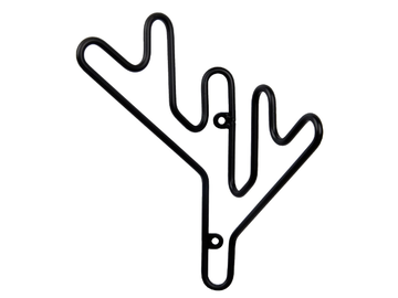 TWIG - Wall-mounted painted metal coat rack by Maze