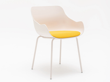 BALTIC REMIX - Polypropylene chair with integrated cushion by Mdd