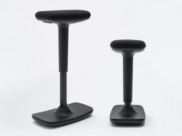 COOL - Rocker height-adjustable Trevira® CS office stool by Mdd