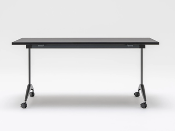 FOLD - Rectangular drop-leaf MDF meeting table by Mdd