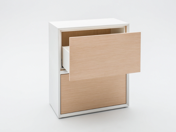 GRAVITY - Melamine-faced chipboard office drawer unit by Mdd