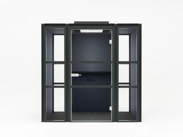 HAKO MEETING - Acoustic meeting pod with built-in lights by Mdd