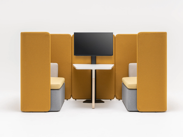KAIVA BOX - Fabric office booth by Mdd