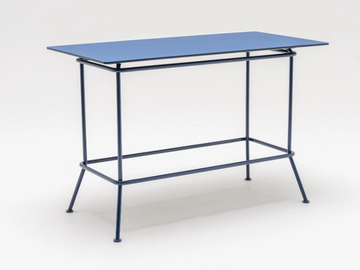 NEW SCHOOL - Rectangular metal high table by Mdd