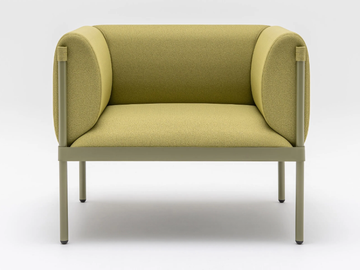 STILT - Fabric armchair with armrests by Mdd