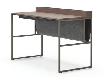 20.VENTI HOME - Rectangular wood fibre writing desk by MDF Italia