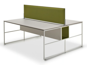 20.VENTI - Rectangular Fenix-NTM® office desk by MDF Italia