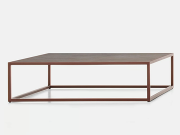 ARPA - Low square ceramic coffee table by MDF Italia