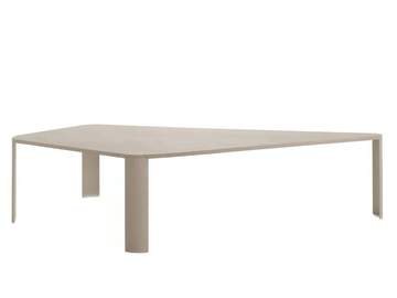 BONNET - Asymmetric table by MDF Italia