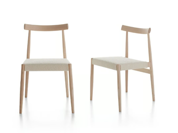 EDO - Solid wood chair by MDF Italia