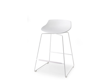 FLOW STOOL - Sled base stool by MDF Italia