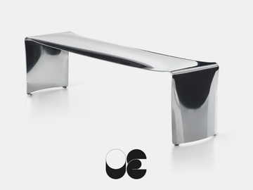 LE BANC - Aluminium bench by MDF Italia