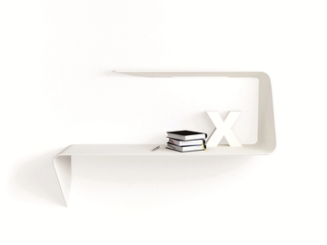 MAMBA - Cristalplant® secretary desk by MDF Italia