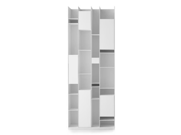 RANDOM BOX - Open sectional bookcase by MDF Italia