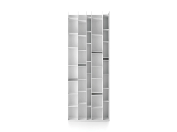 RANDOM - Modular wood fibre bookcase by MDF Italia