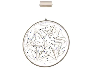 GIRÒ - Wrought iron pendant lamp by Mechini