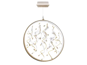 GIRÒ - Wrought iron pendant lamp by Mechini