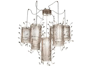 GRID - Crystal chandelier by Mechini