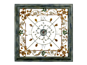 SQUARE CLOCK - Wall-mounted clock by Mechini