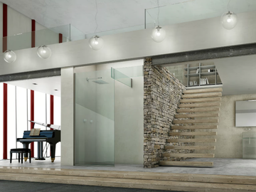 ICONA NICHE SEPARÈ - Niche glass shower cabin by MEGIUS