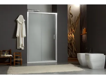 MORE LIVE P1S - Niche shower cabin with sliding door by MEGIUS