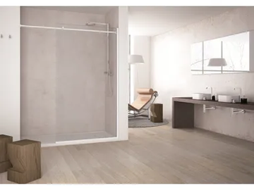 SOLODOCCIA SEPARÈ SN0 - Glass Walk in shower by MEGIUS