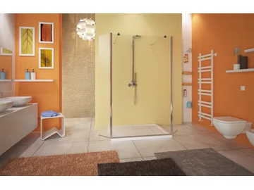 WEB 4.0 SEPARÈ SPX - Rectangular glass shower cabin by MEGIUS