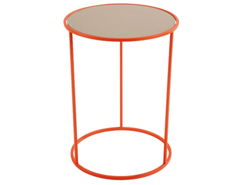 COSTANCE - Round metal bistro side table by MEMEDESIGN
