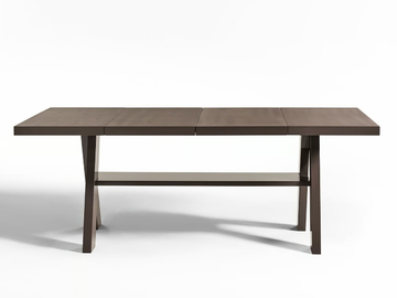 JOI - Rectangular wooden dining table by Meridiani