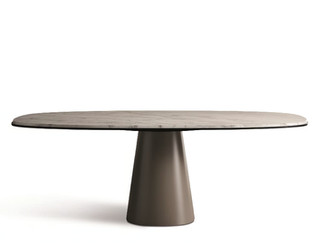 OWEN - Rectangular marble dining table by Meridiani