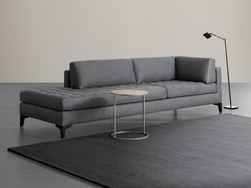 PRINCE - Fabric sofa with removable cover by Meridiani