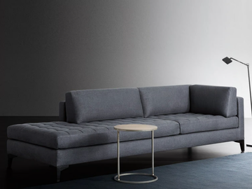 PRINCE - Tufted day bed by Meridiani