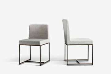 RIDER - Upholstered fabric chair by Meridiani