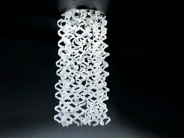 ASTRO - Crystal ceiling lamp by Metal Lux