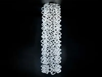 ASTRO - Crystal ceiling lamp by Metal Lux