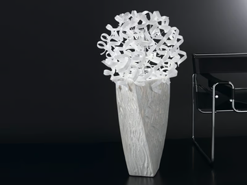 ASTRO - Crystal floor lamp by Metal Lux