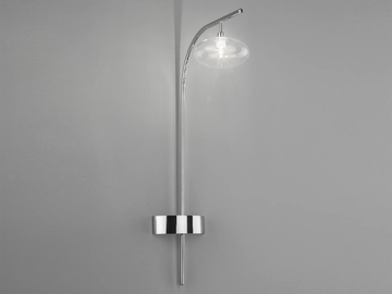 DOLCE H 60/ H 120 - Glass wall lamp by Metal Lux