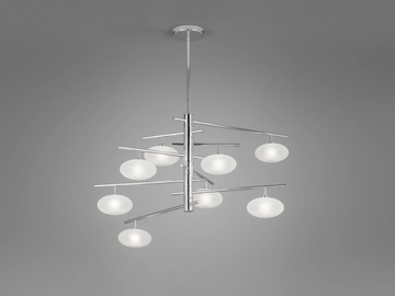 DOLCE L 105 x 65 - Metal pendant lamp by Metal Lux