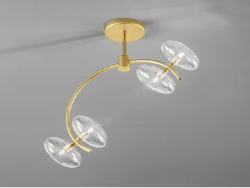 DOLCE L 50 - Metal ceiling lamp by Metal Lux