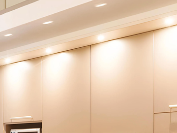 AKTIS - Recessed LED round aluminium spotlight by Metalarredo
