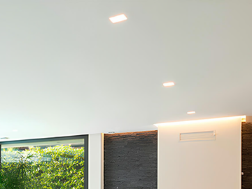 AKTIS - Square LED recessed aluminium spotlight by Metalarredo