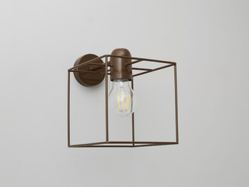 CUBOTTO - Metal wall lamp with fixed arm by Metalarredo