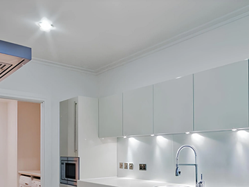 XENO - Round ceiling LED methacrylate spotlight by Metalarredo