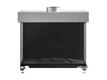 AVENUE MF 900-60 GHE 3S - 3-sided gas fireplace by Metalfire