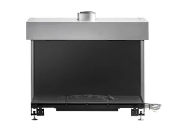 AVENUE PLUS MF 800-40 GHE 3S - Closed 3-sided gas fireplace by Metalfire