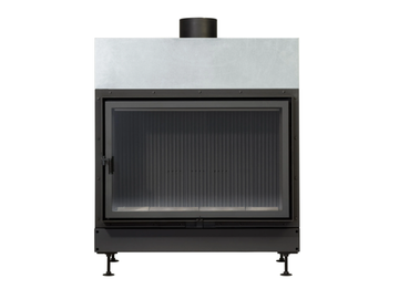 OPTIMUM 900-60 WHE 1SC - Wood-burning closed fireplace by Metalfire